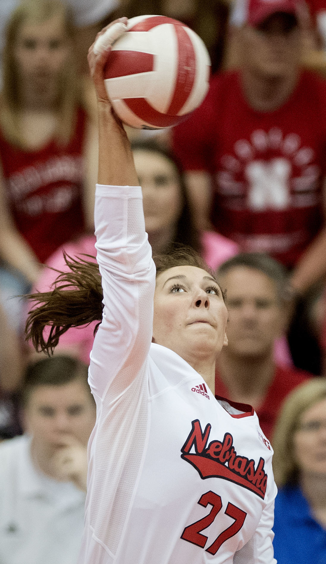 Nebraska Volleyball Spring Match, 4.20